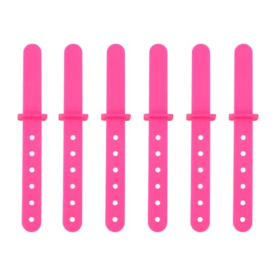 Pink Reusable Popsicle Sticks by Celebrate It&#xAE;, 6ct.